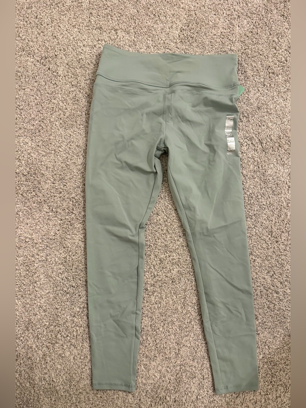 High-Rise Sage Green Women’s Leggings